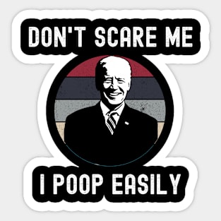 Funny Political Anti-Biden Republican Conservative Anti-Liberal Sticker